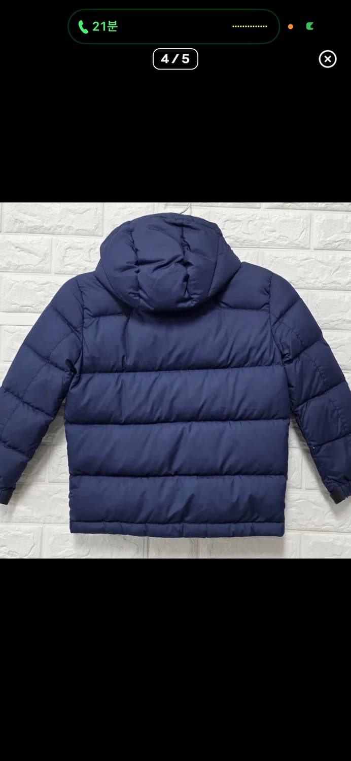 폴로 랄프로렌 다운 점퍼 네이비 상품이미지4