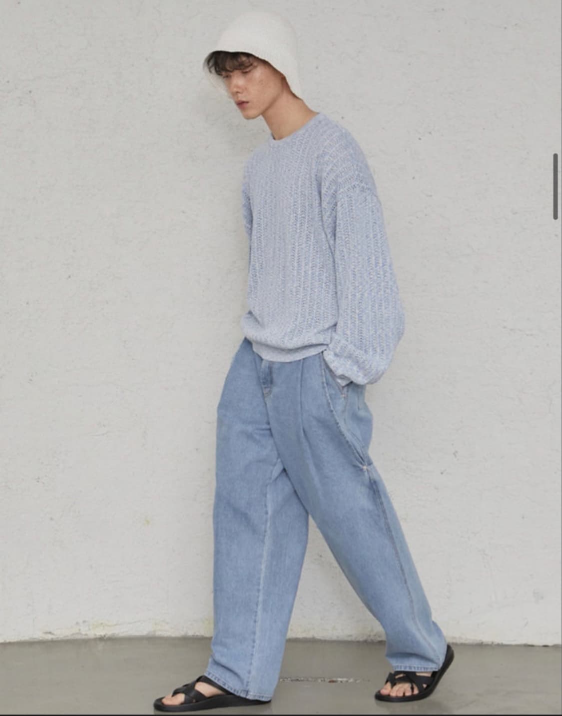 세터 이비자 메시드 니트 블루 스카이 L 상품이미지2