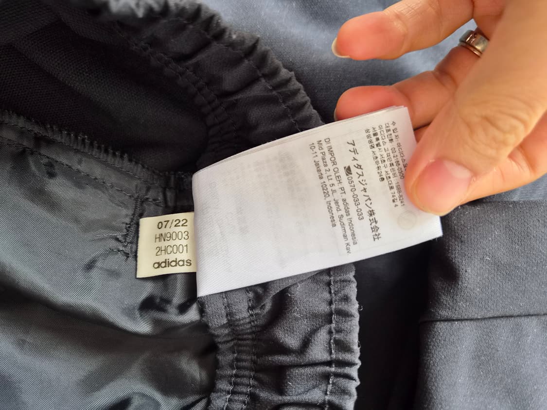 아디다스 남성  블랙밴딩트랙팬츠 XL사이즈 상품이미지10