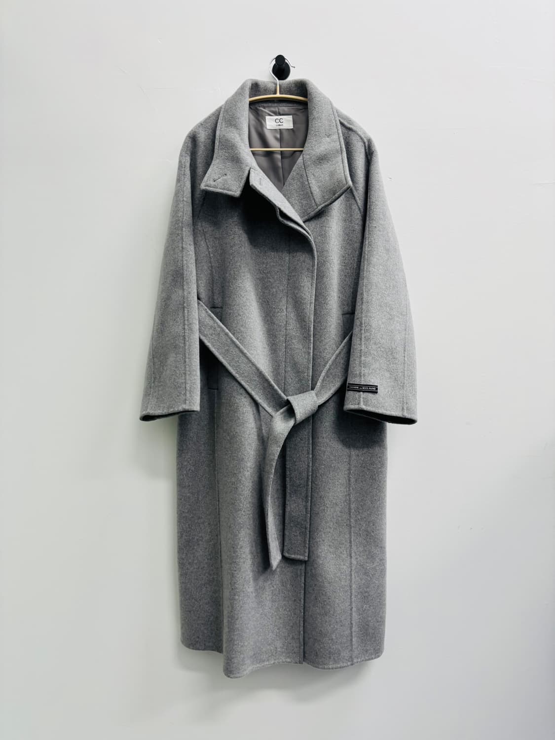 CC collect. CC콜렉터 캐시미어 블렌드 롱 코트 상품이미지1
