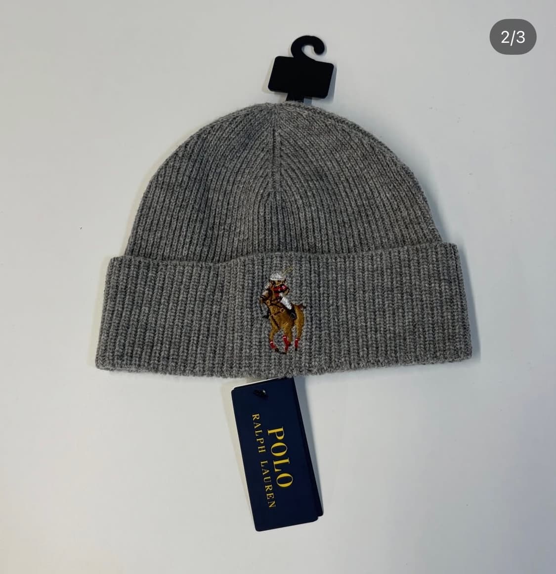 새상품—-폴로 베어 비니 상품이미지2