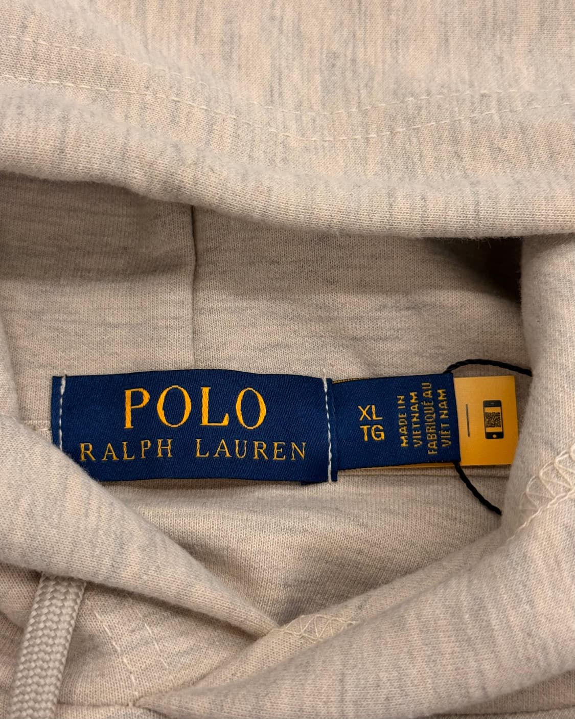 폴로 신형 큐알 오트밀 후드 상품이미지3