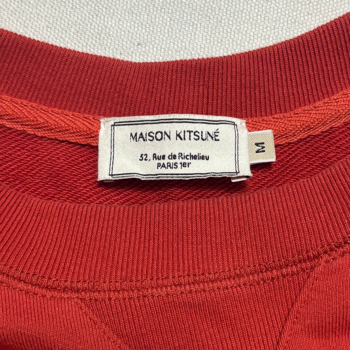 M 매종키츠네 폭스헤드 맨투맨 상품이미지4