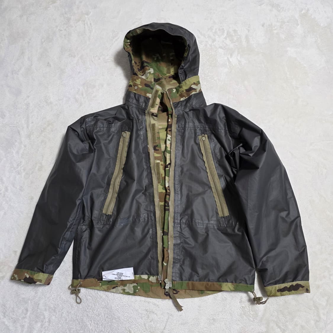 (XS)미군 OCP 멀티카모 3세대 팩라이트 고어텍스 자켓 상품이미지5