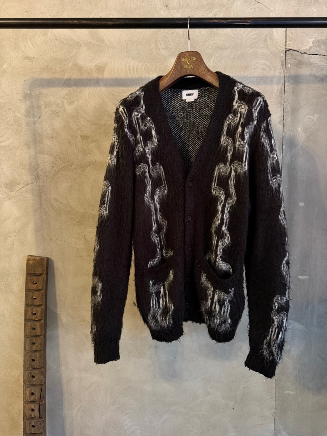 오베이 그래픽 가디건 100 상품이미지10