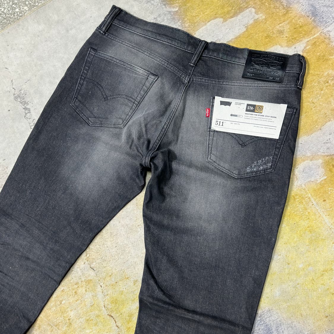 리바이스 511 블랙 데님청바지 34 상품이미지2
