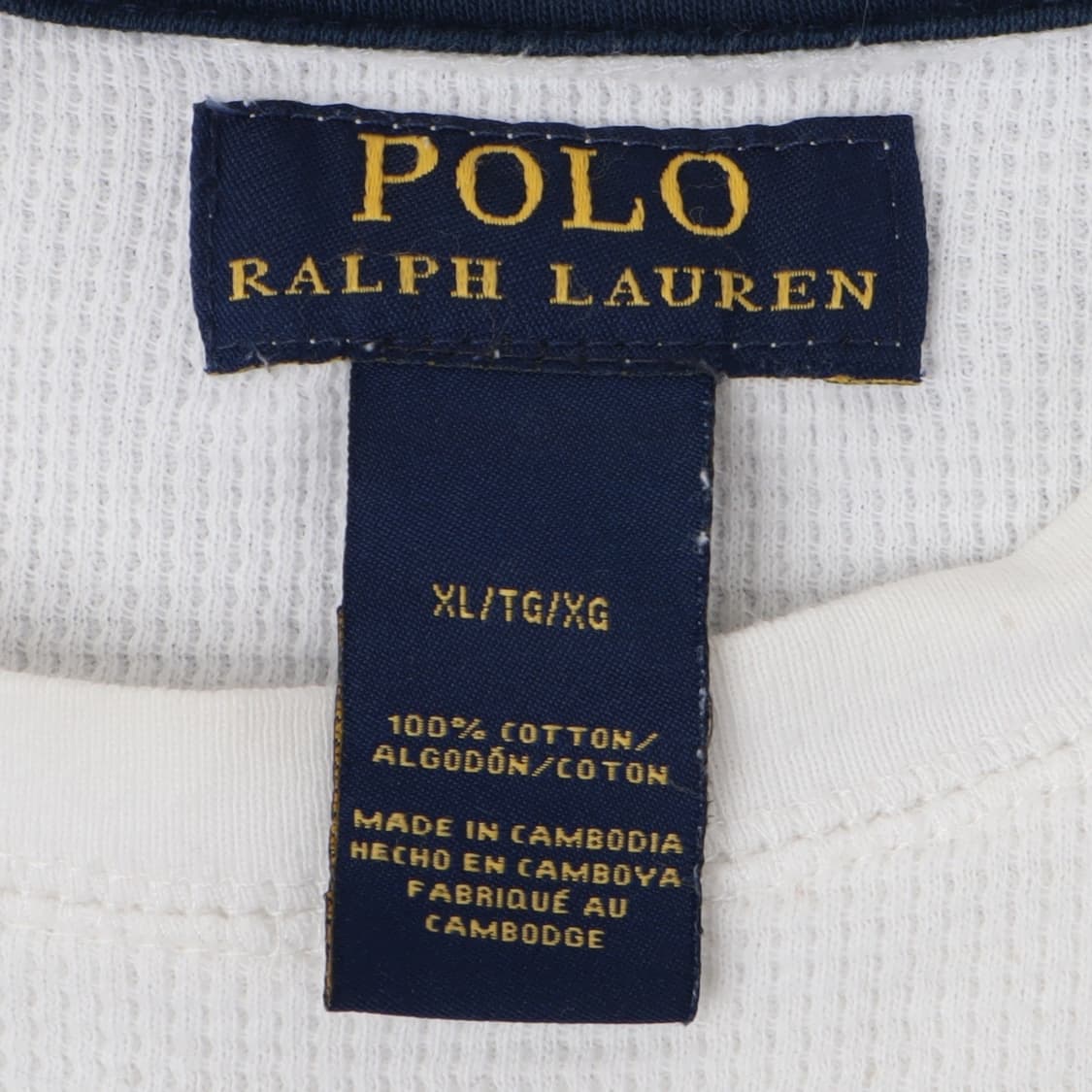 폴로 랄프로렌 화이트 와플 롱슬리브 상품이미지8