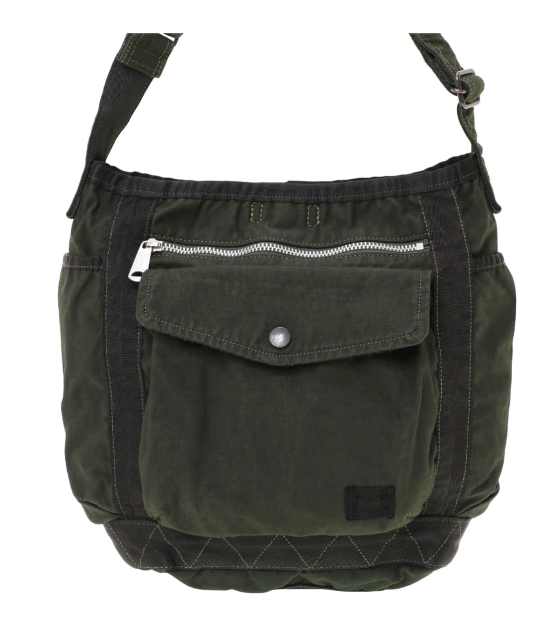 요시다포터 크랙 숄더백 s카키 상품이미지1