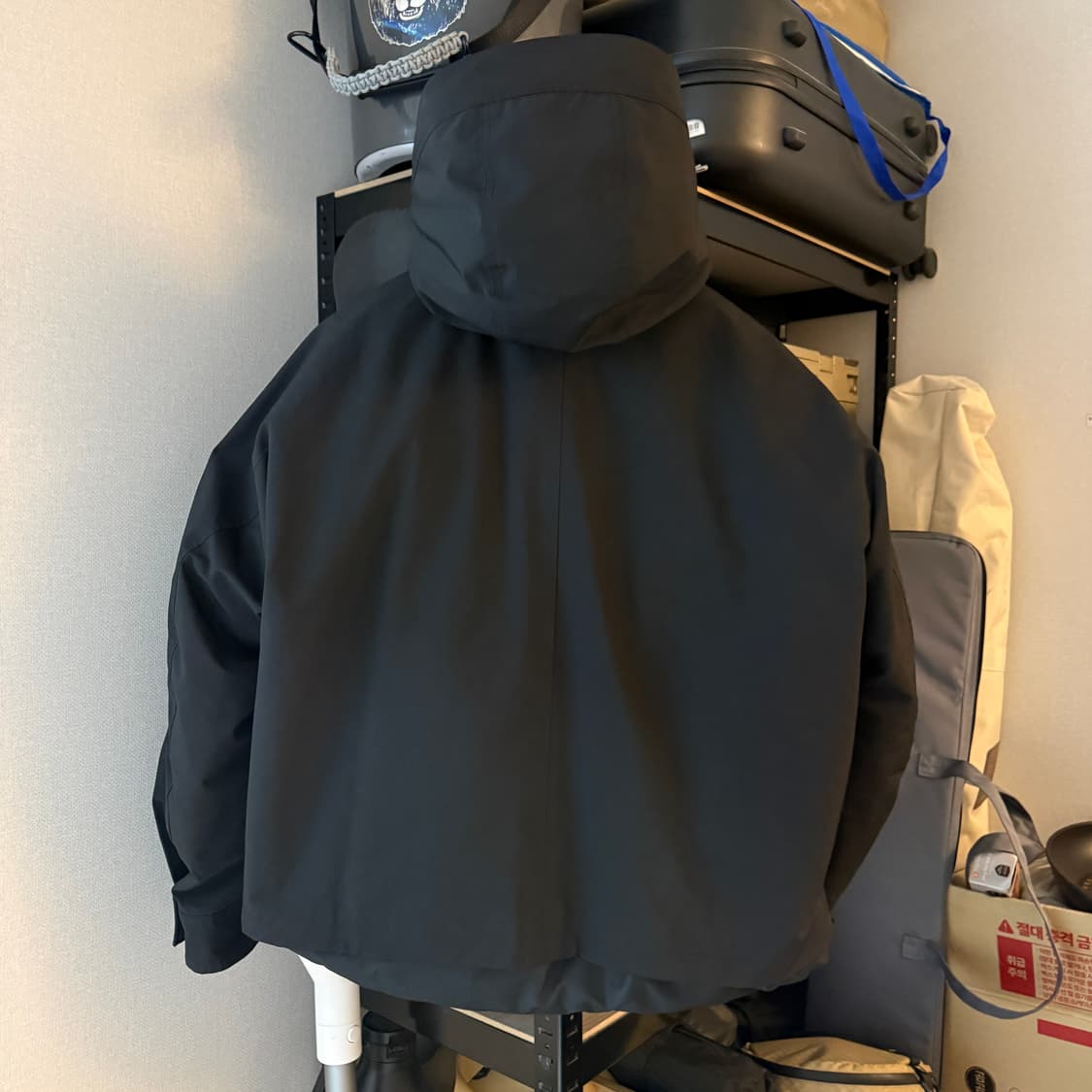 솔리드옴므 24FW 138 쉘파카 패딩 분리형 48 사이즈 상품이미지5