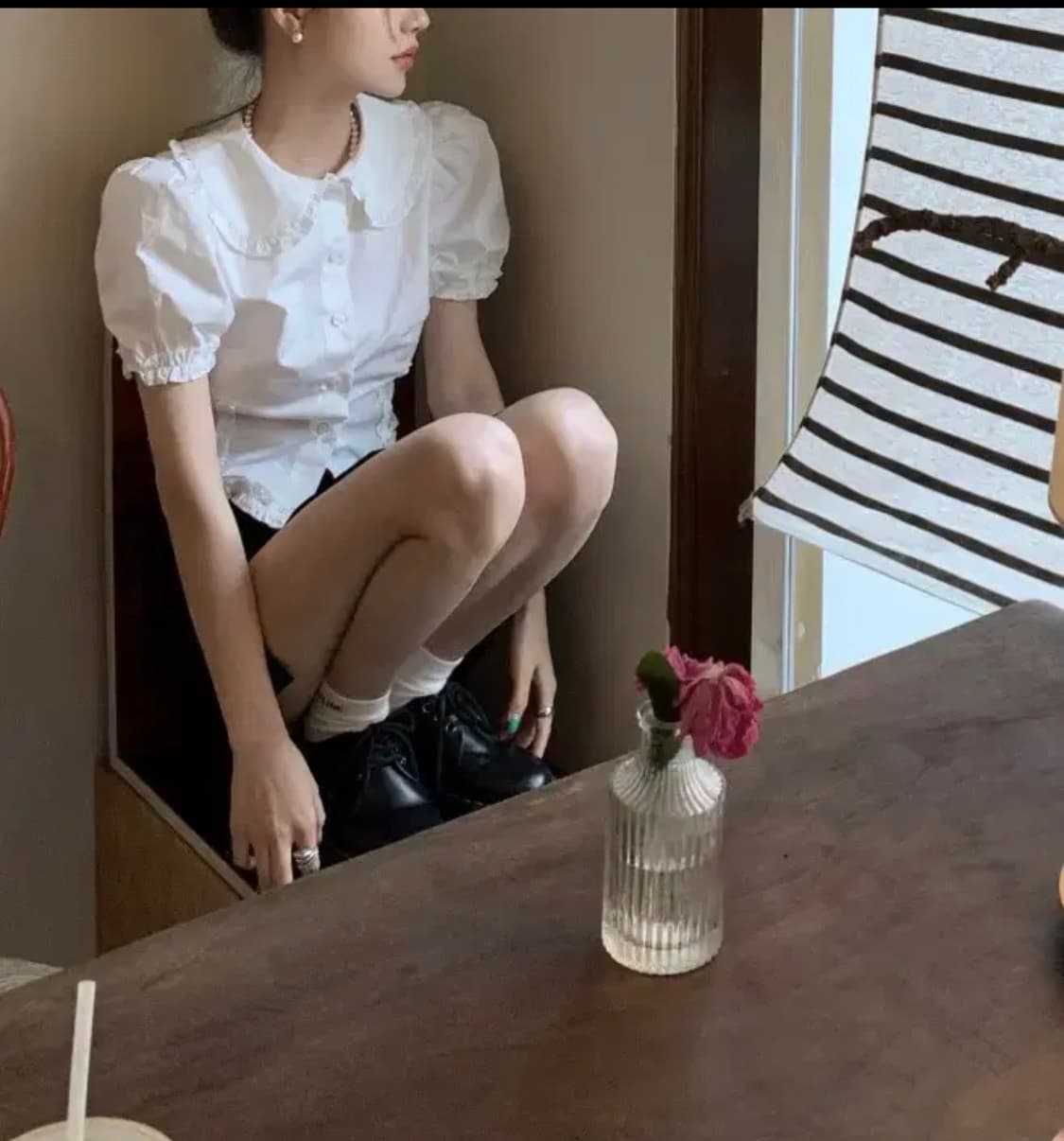 🧁엔틱 빈티지 레이스 블라우스 🧁 상품이미지1