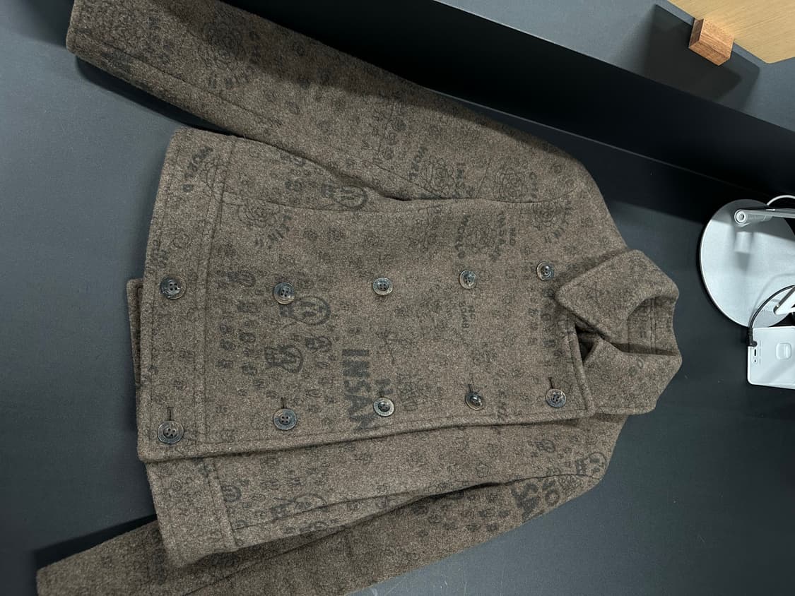 히스테릭글래머 스컬 숏 코트 브라운  상품이미지4