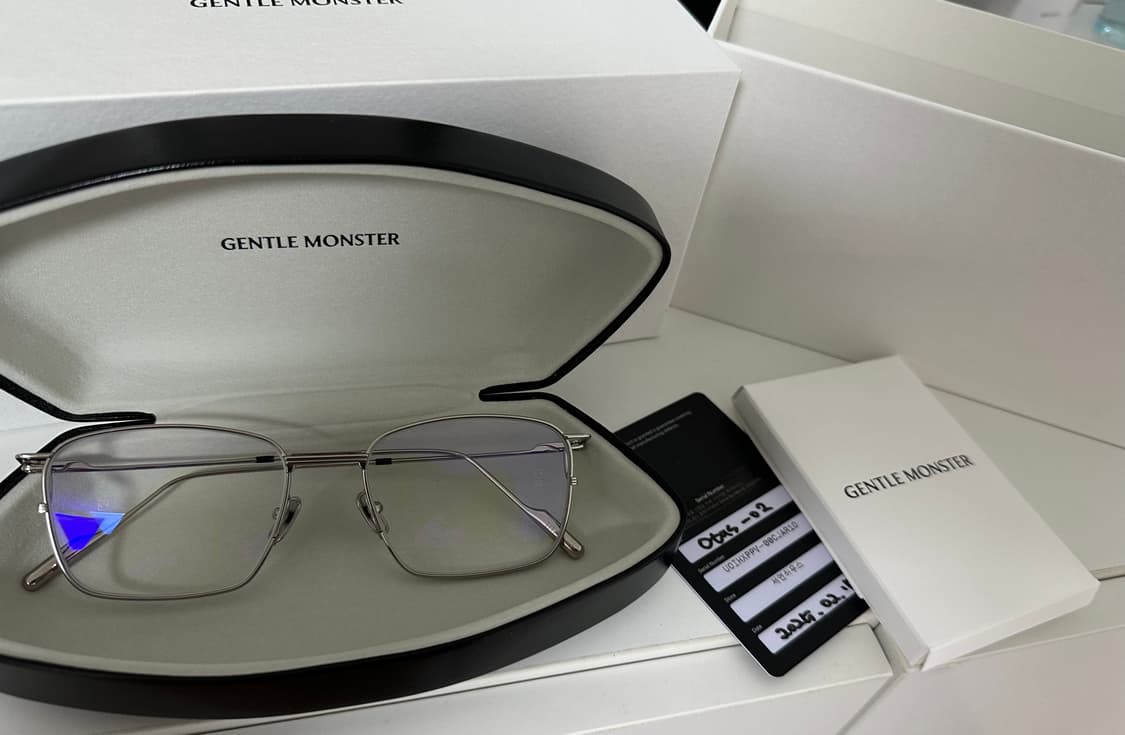 젠틀몬스터 오타스 02 실버 티타늄테 상품이미지1