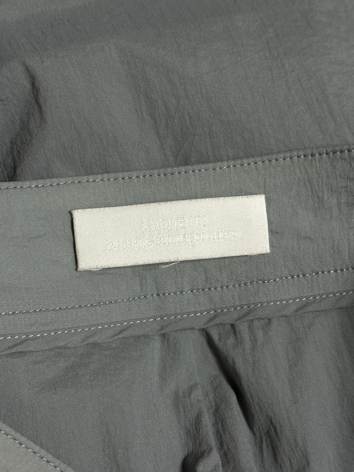 아모멘토 24ss 나일론 팬츠 상품이미지5