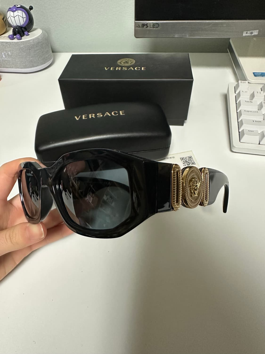 베르사체 비기 메두사 선글라스 풀박 상품이미지1