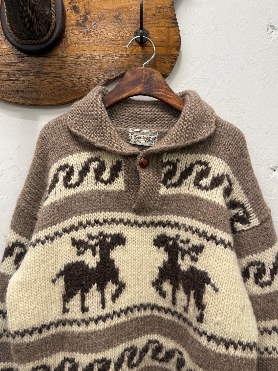 L) Cowichan Wool Sweater 상품이미지2
