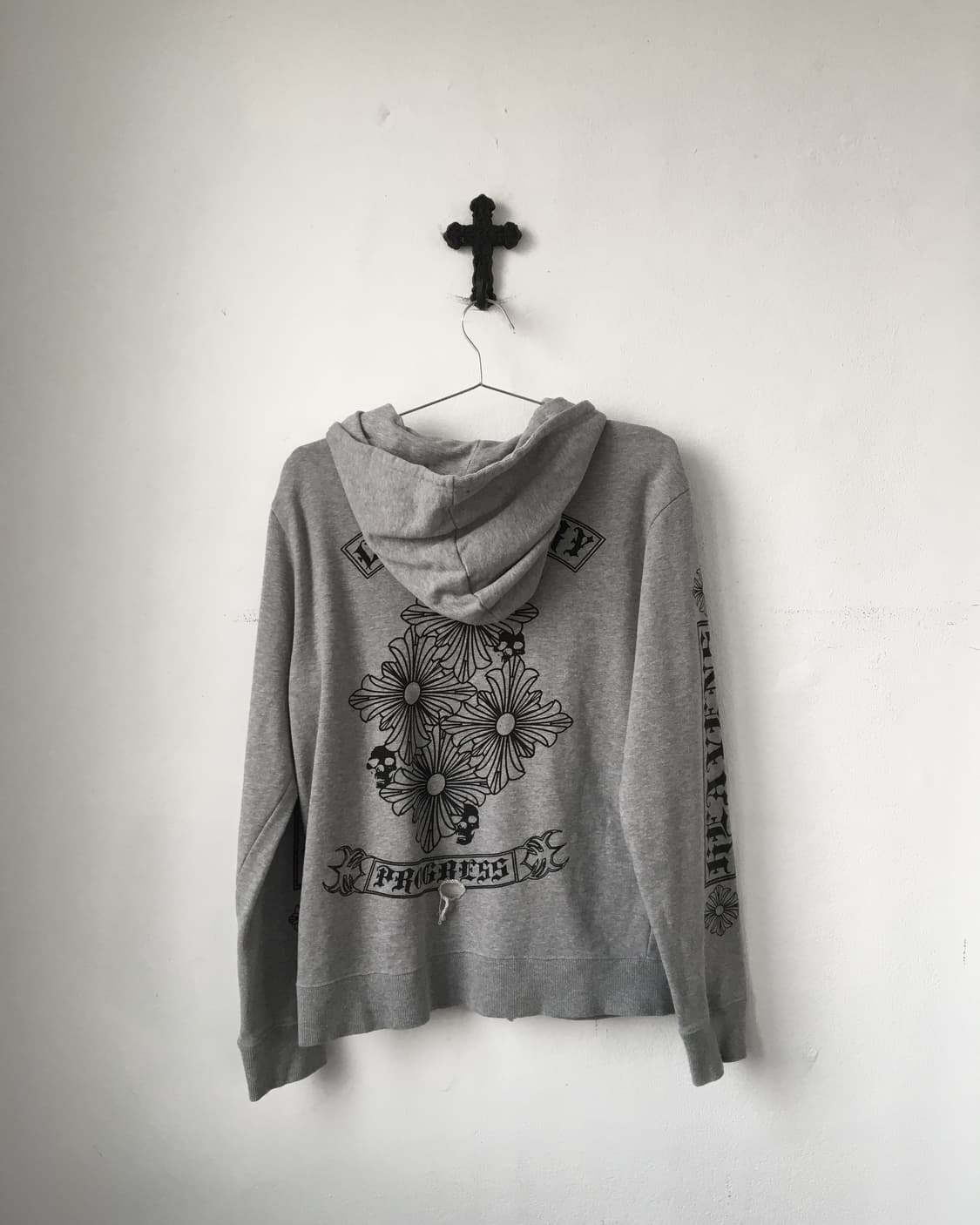 Printing point hood zip up 상품이미지2