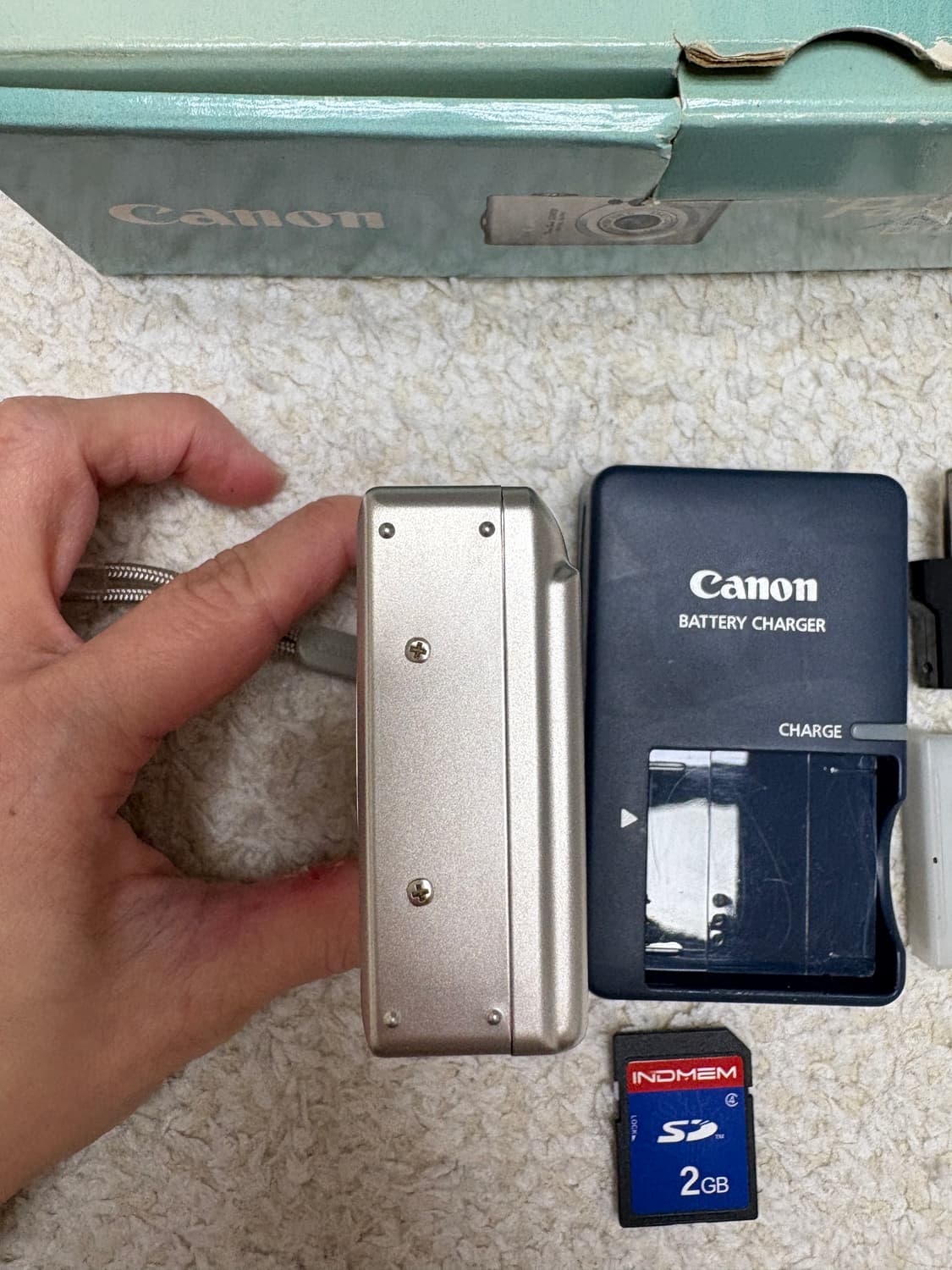 민트급 캐논 익서스60 Canon ixus60 풀박스 상품이미지5