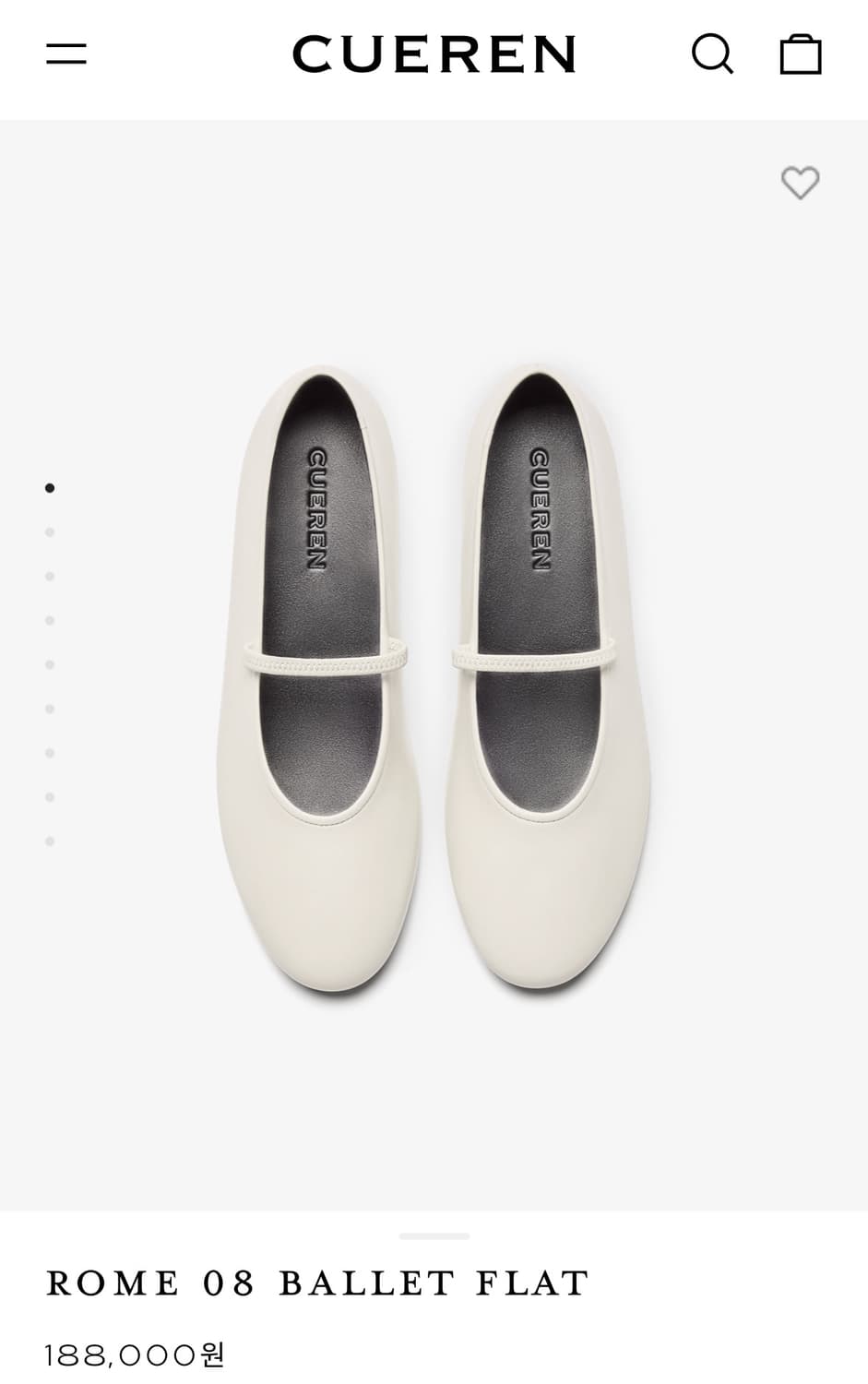 쿠에른 아이보리 메리제인 상품이미지1