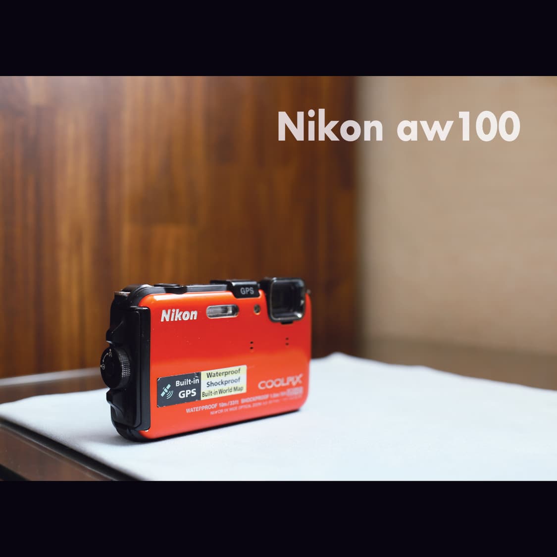 레어<A+급><한글>니콘 쿨픽스 aw100 오렌지 빈티지 디카 상품이미지9