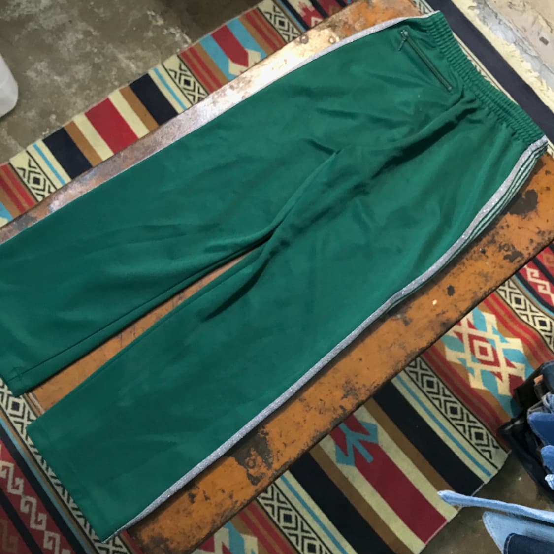 니들스 그린 트랙 팬츠 허리 28 31 상품이미지5