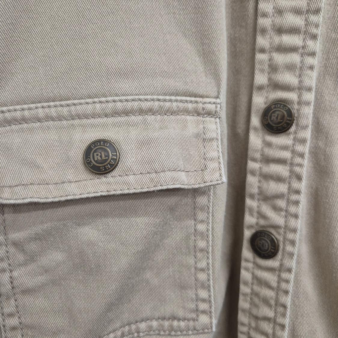 폴로 진스 코튼 원피스 L 상품이미지3