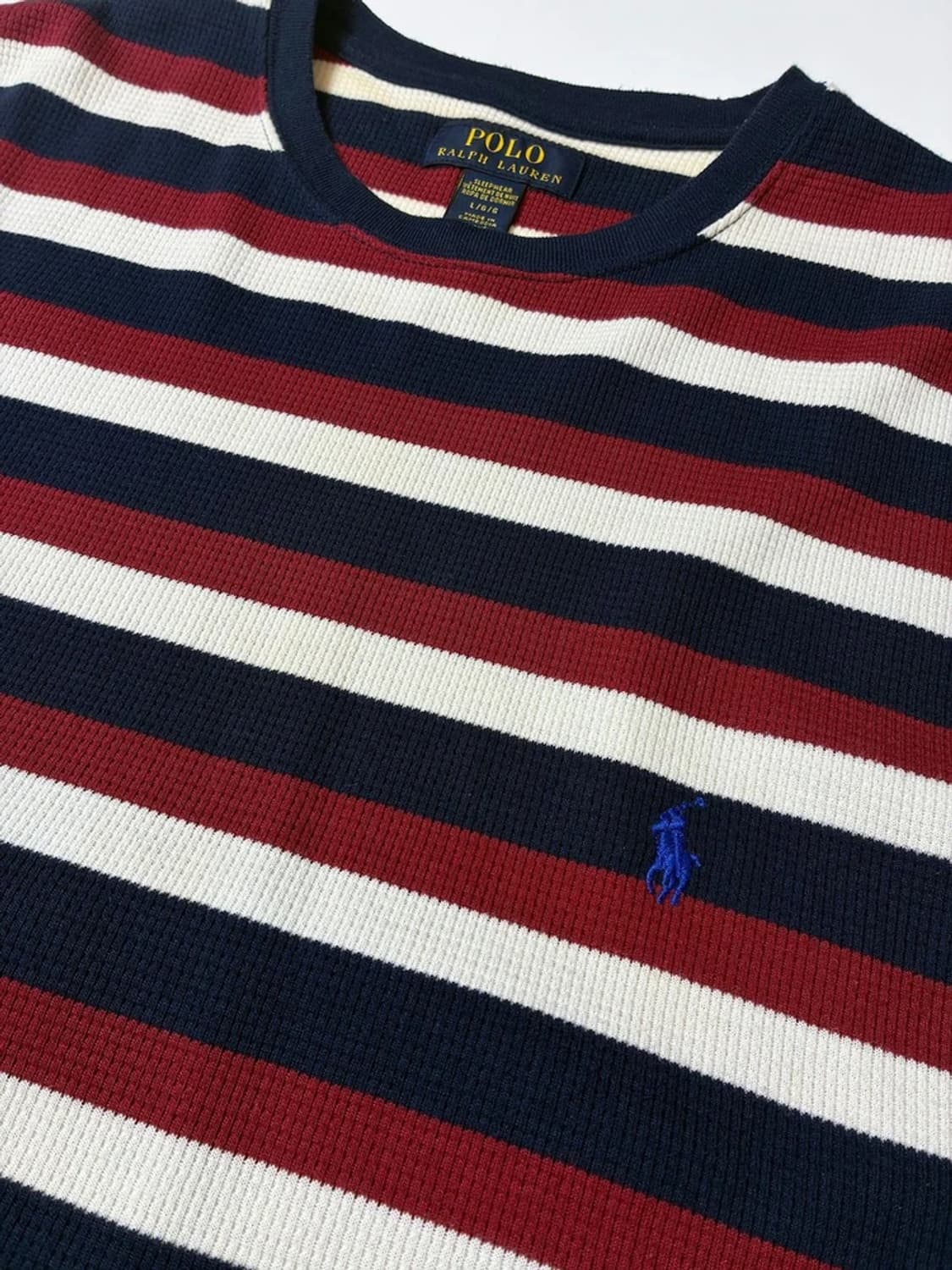 폴로 랄프로렌 단가라 타올 롱슬리브 PN8165 상품이미지3