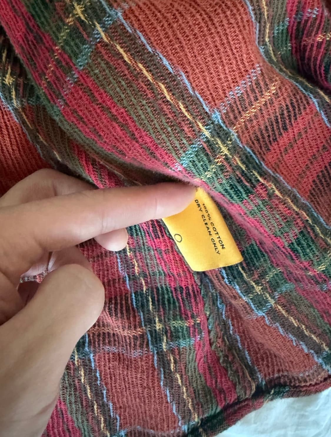 갤러리 디파트먼트 말리 플란넬 셔츠 레드 L 상품이미지6