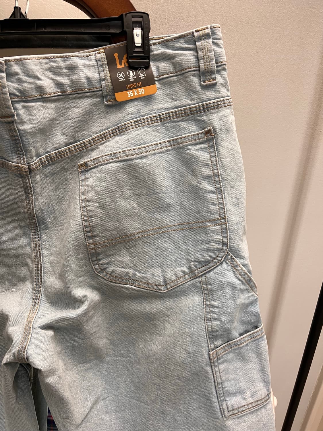 [새상품/36x30] Lee 프리미엄 레전더리 워크웨어 루즈 카펜터 팬츠 상품이미지2