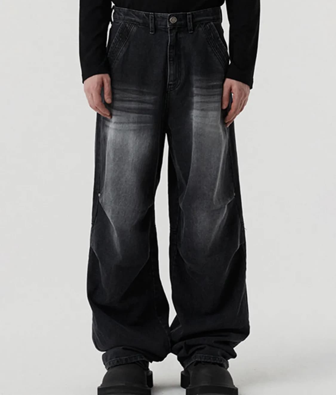 Dnsr 디엔에스알 파라슈트 데님 팬츠 s 상품이미지1