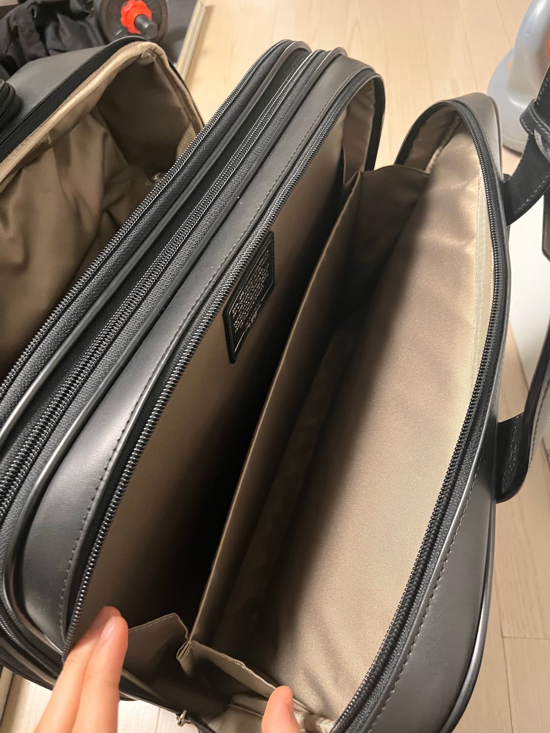 하트만 레더 서류 브리프 캐리어 상품이미지8