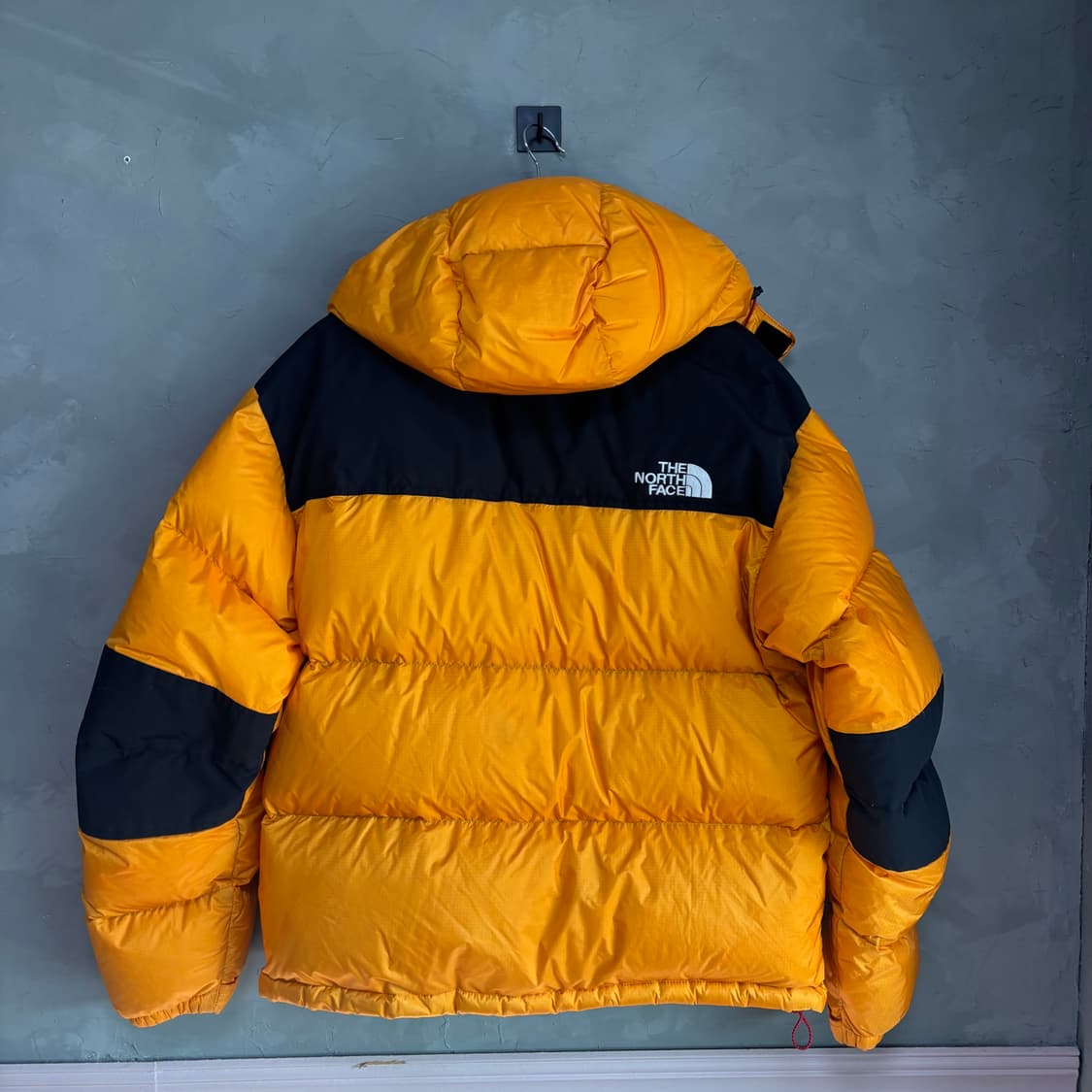 노스페이스 700 써밋 윈드스토퍼 구스다운 패딩 노랑 상품이미지5