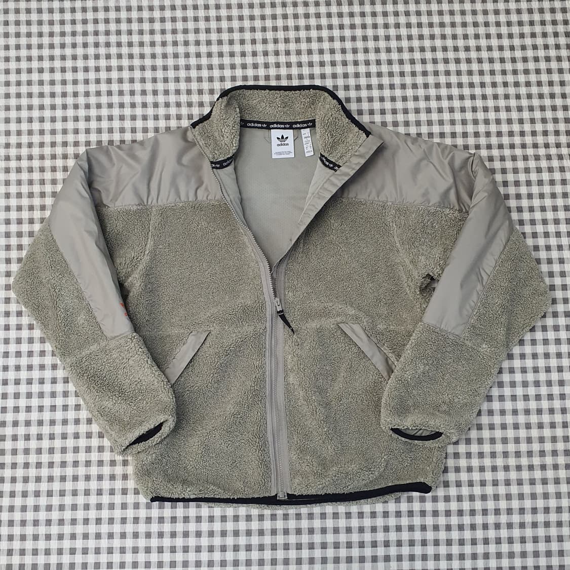 아디다스 오버핏 플리츠 집업자켓 남자95~100 상품이미지1