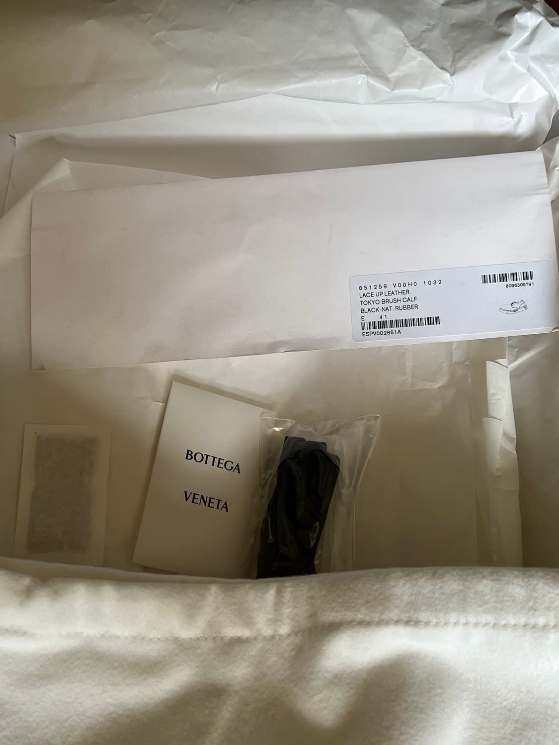 보테가베네타 바운스 더비 41 사이즈 블랙 상품이미지8