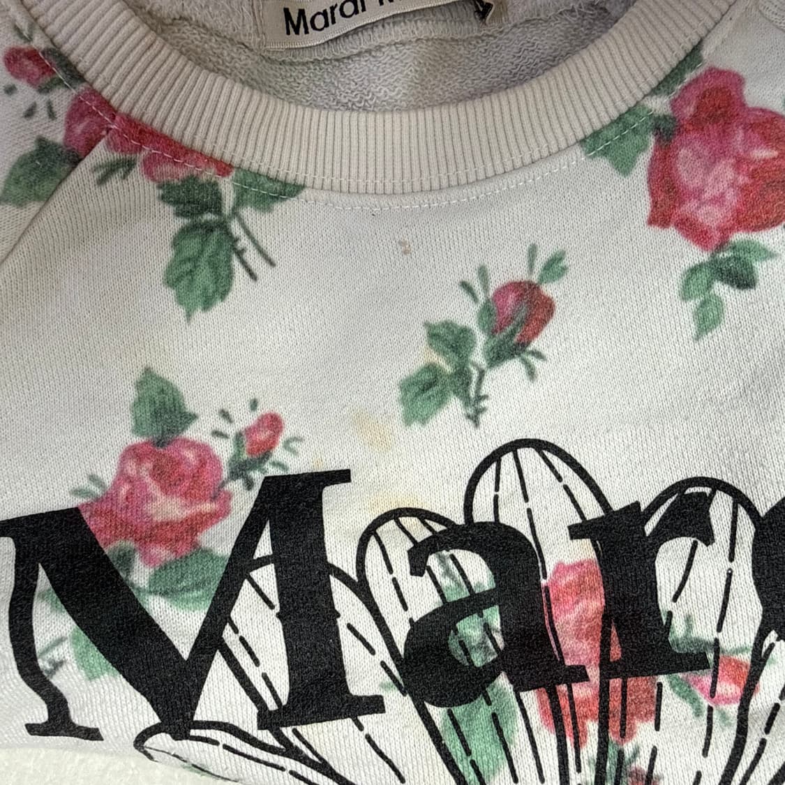 실측확인 마르디 키즈 플라워 맨투맨 0310T 상품이미지3