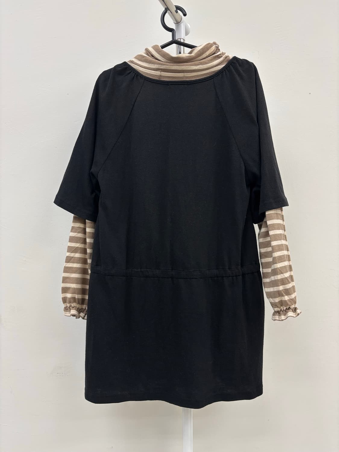 빈티지 모리 원피스 롱슬리브 레이어드 코디 세트 상품이미지3