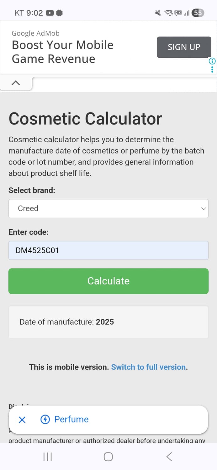 Creed 어벤투스(새상품) 상품이미지4