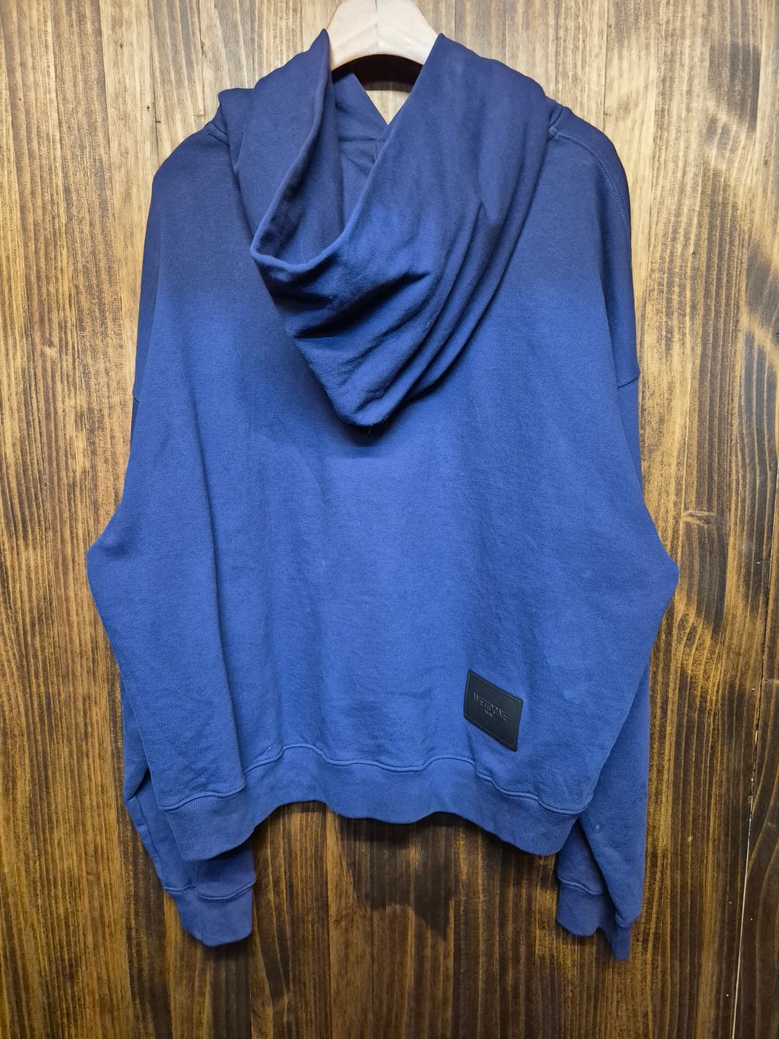 WE11DONE BLUE HOODIE  상품이미지3