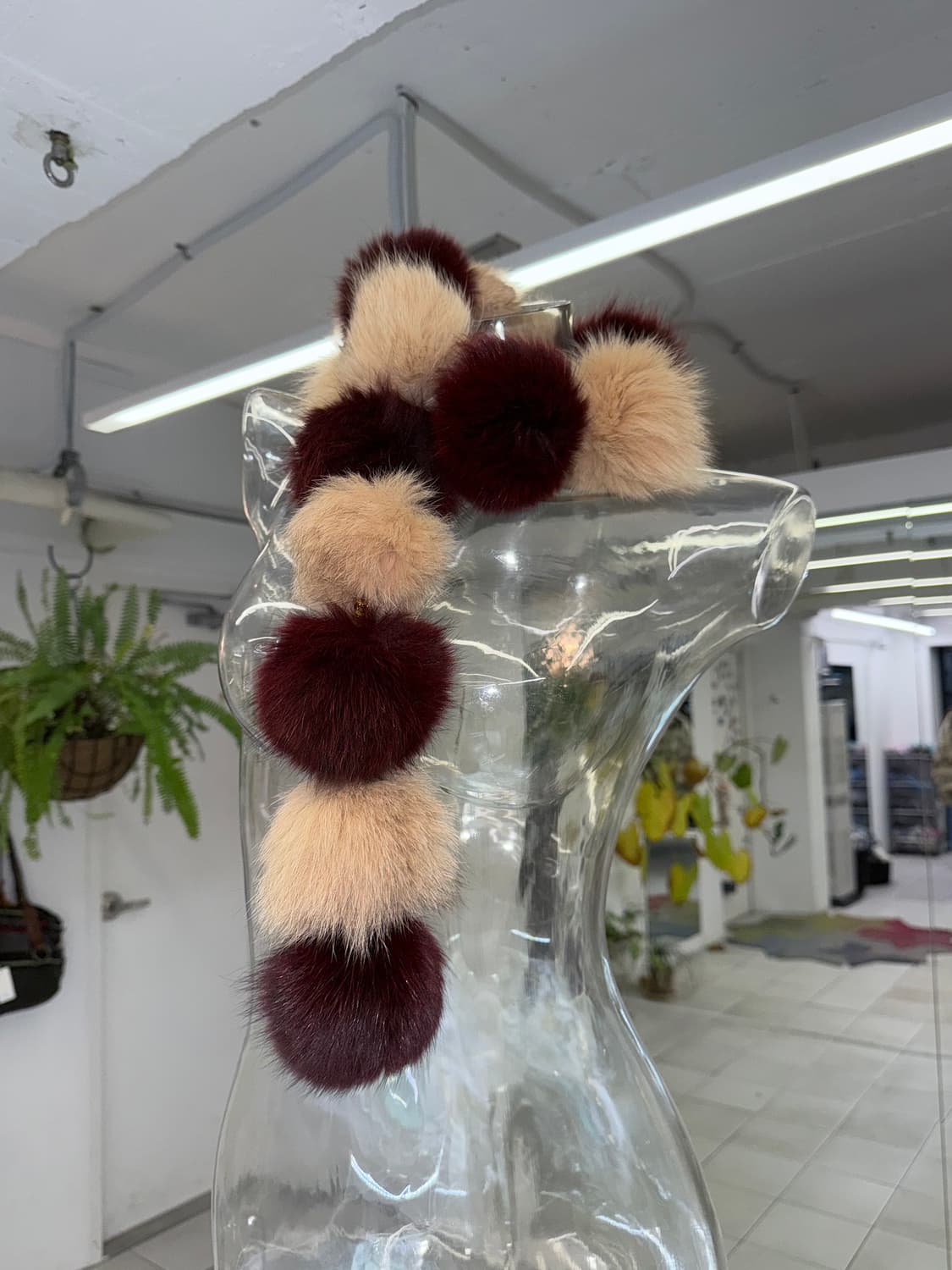 pompom ball muffler 상품이미지1