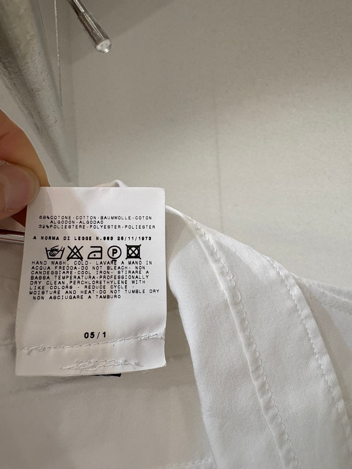 D&G 핀턱 셔츠* 상품이미지7