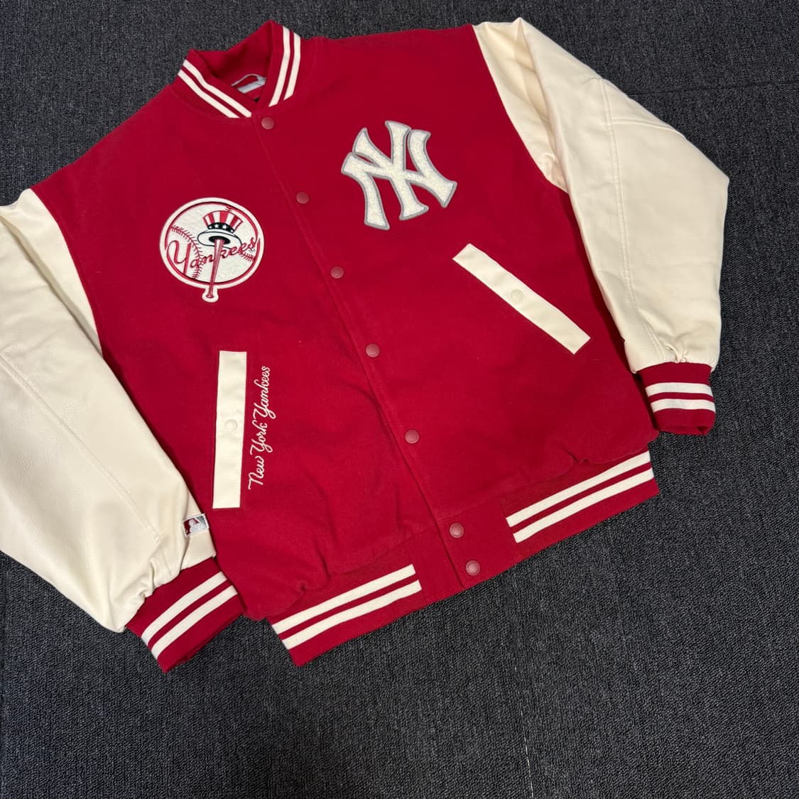 뉴에라 바시티 MLB 뉴욕 양키스 바시티 자켓 상품이미지4