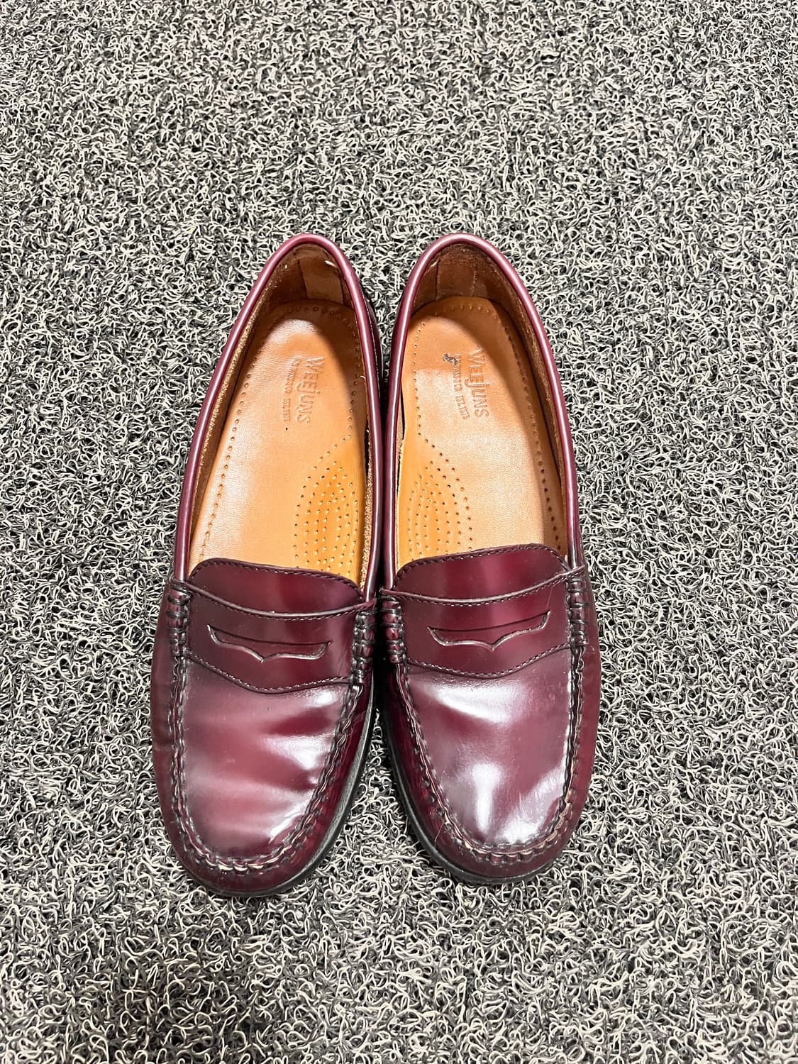 바스 위준 weejuns 버건디 페니로퍼 36 230 사이즈 상품이미지1