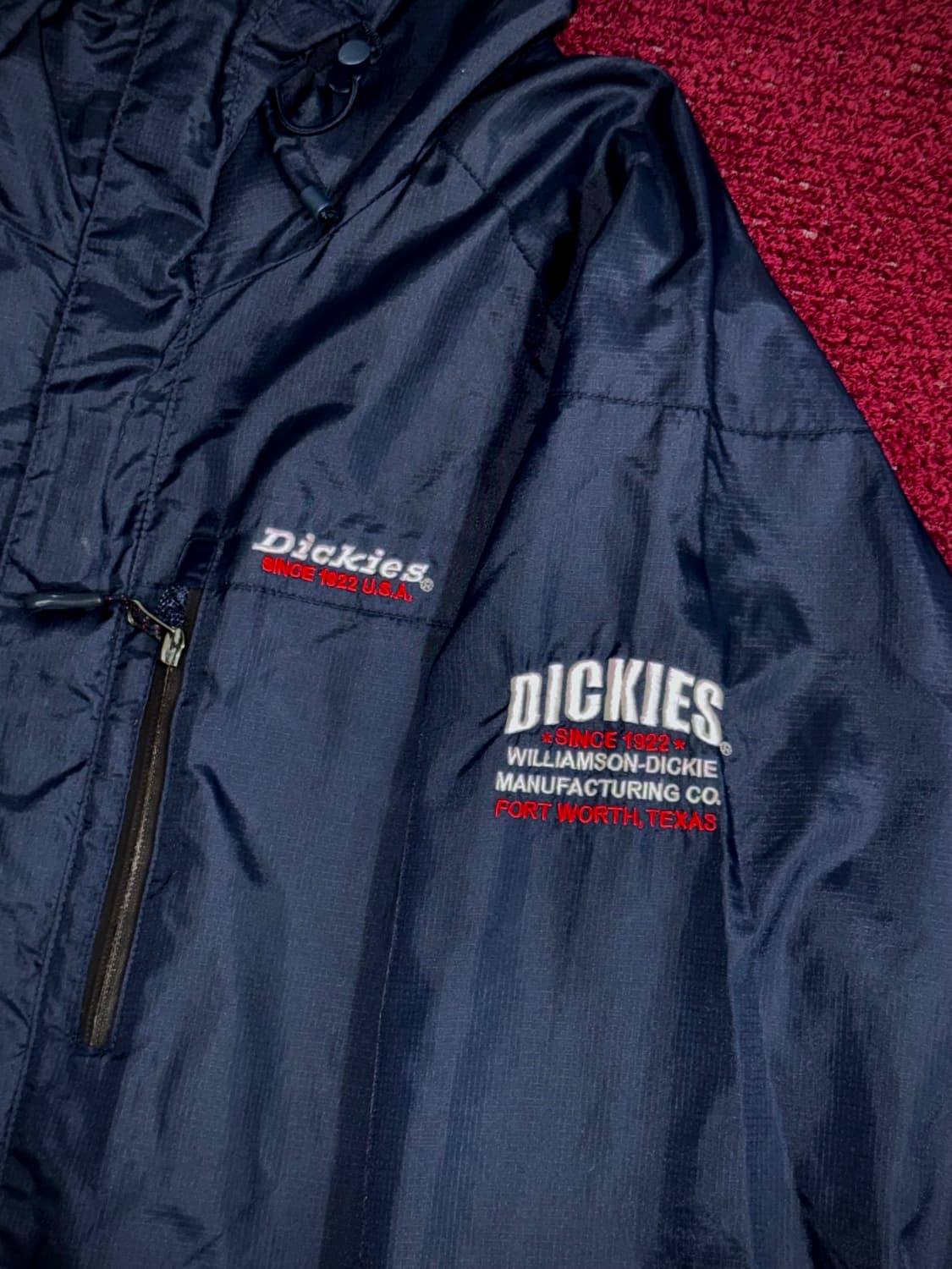 디키즈 1992 후드 바람막이 네이비 XL 상품이미지3