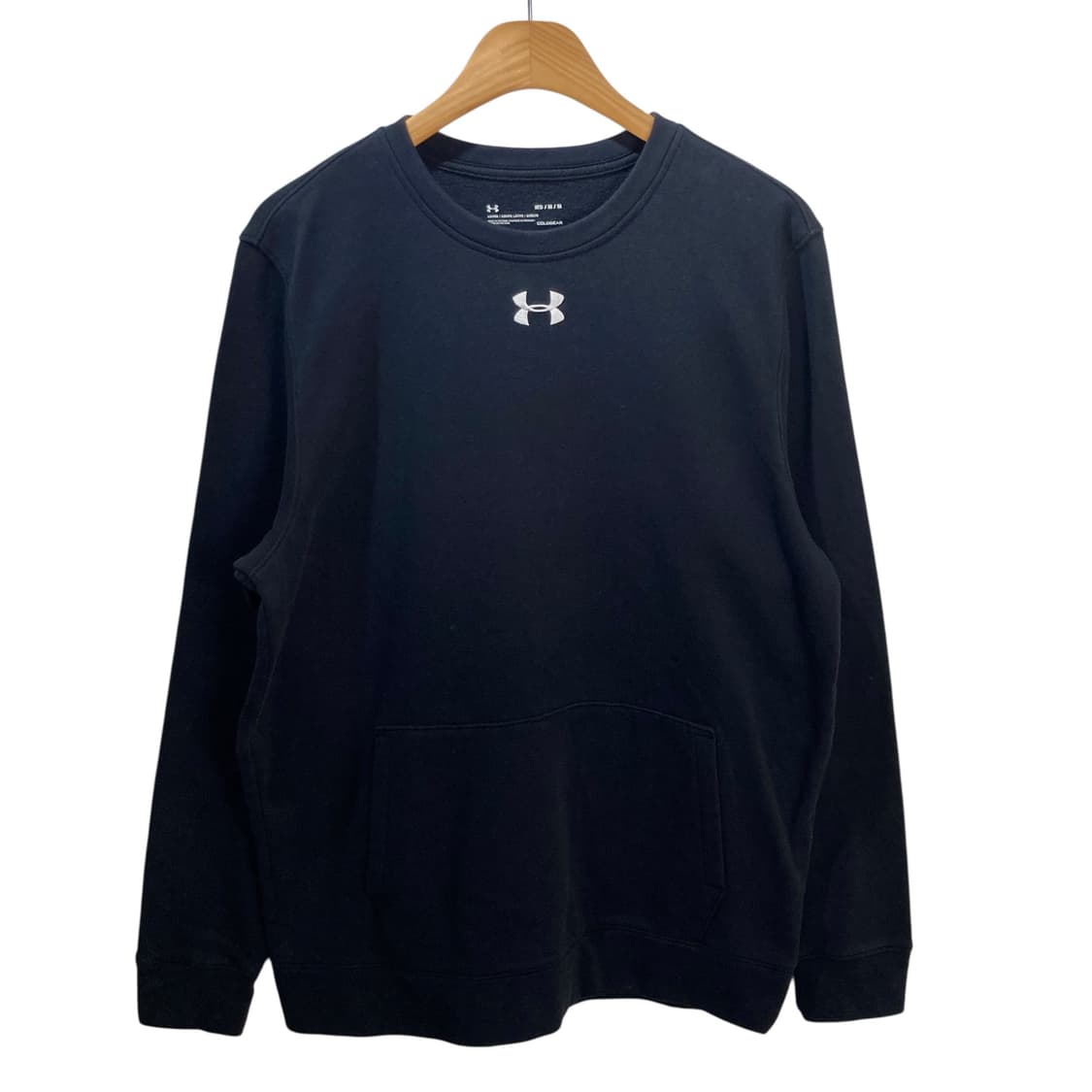 언더아머 블랙 맨투맨 상품이미지2