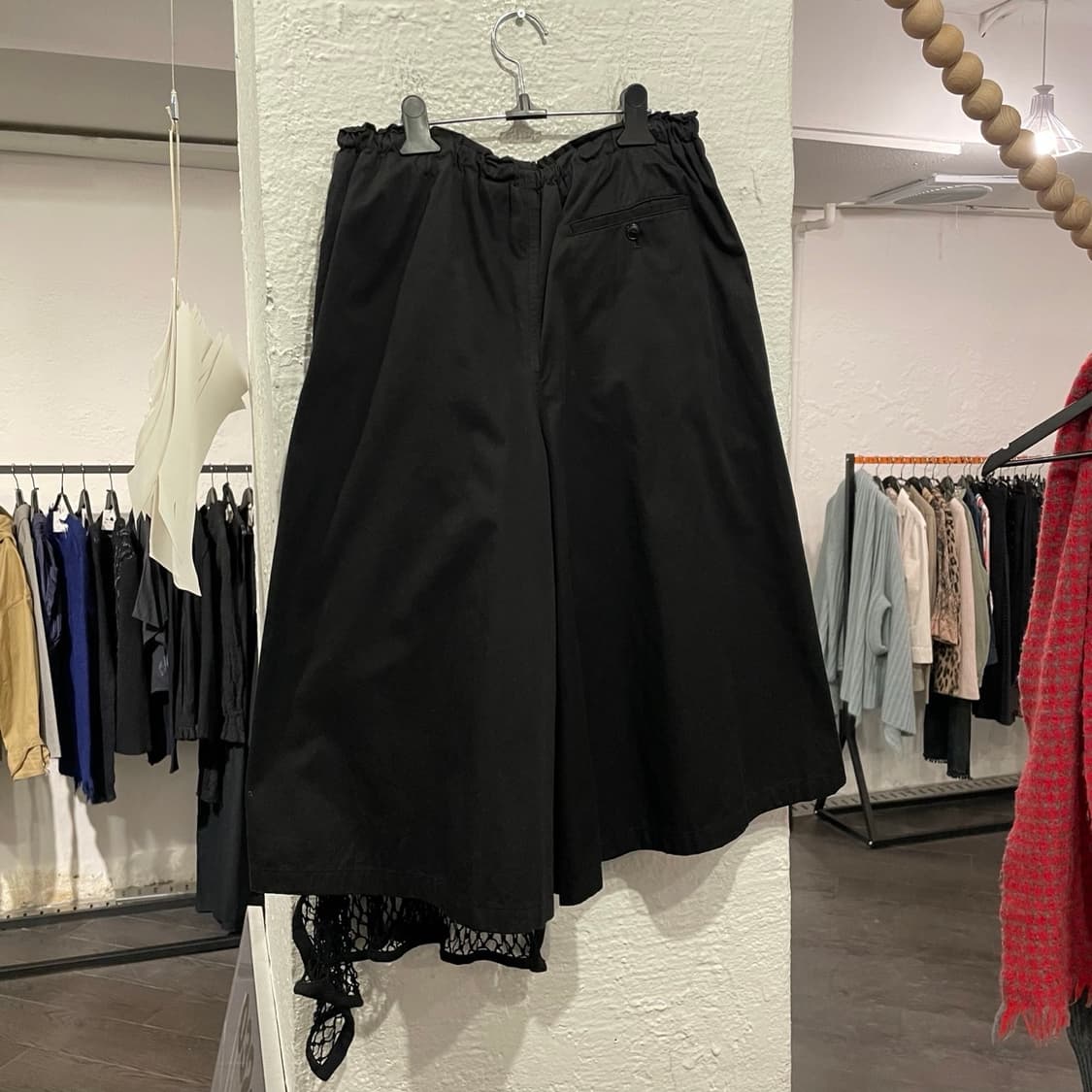 요지야마모토 레이어드 하카마 팬츠 상품이미지3