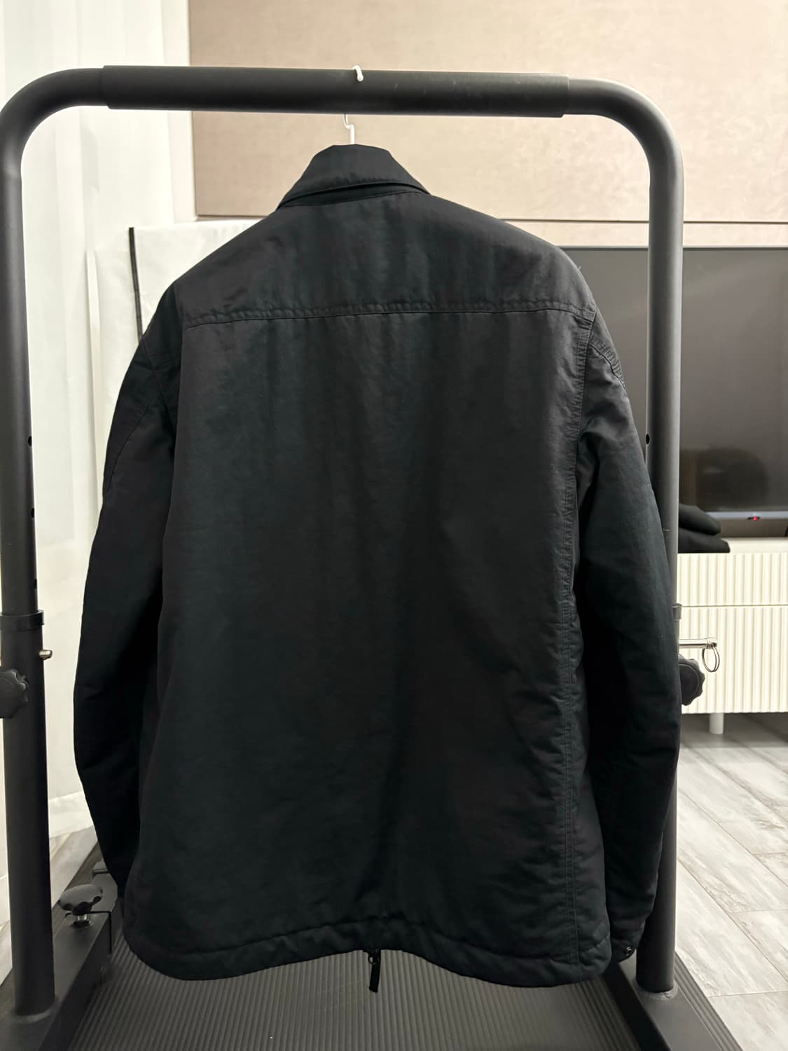 [M] 스톤 아일랜드 오파크 나일론 트윌 프리마로프트-TC 셔츠 자켓 블 상품이미지3