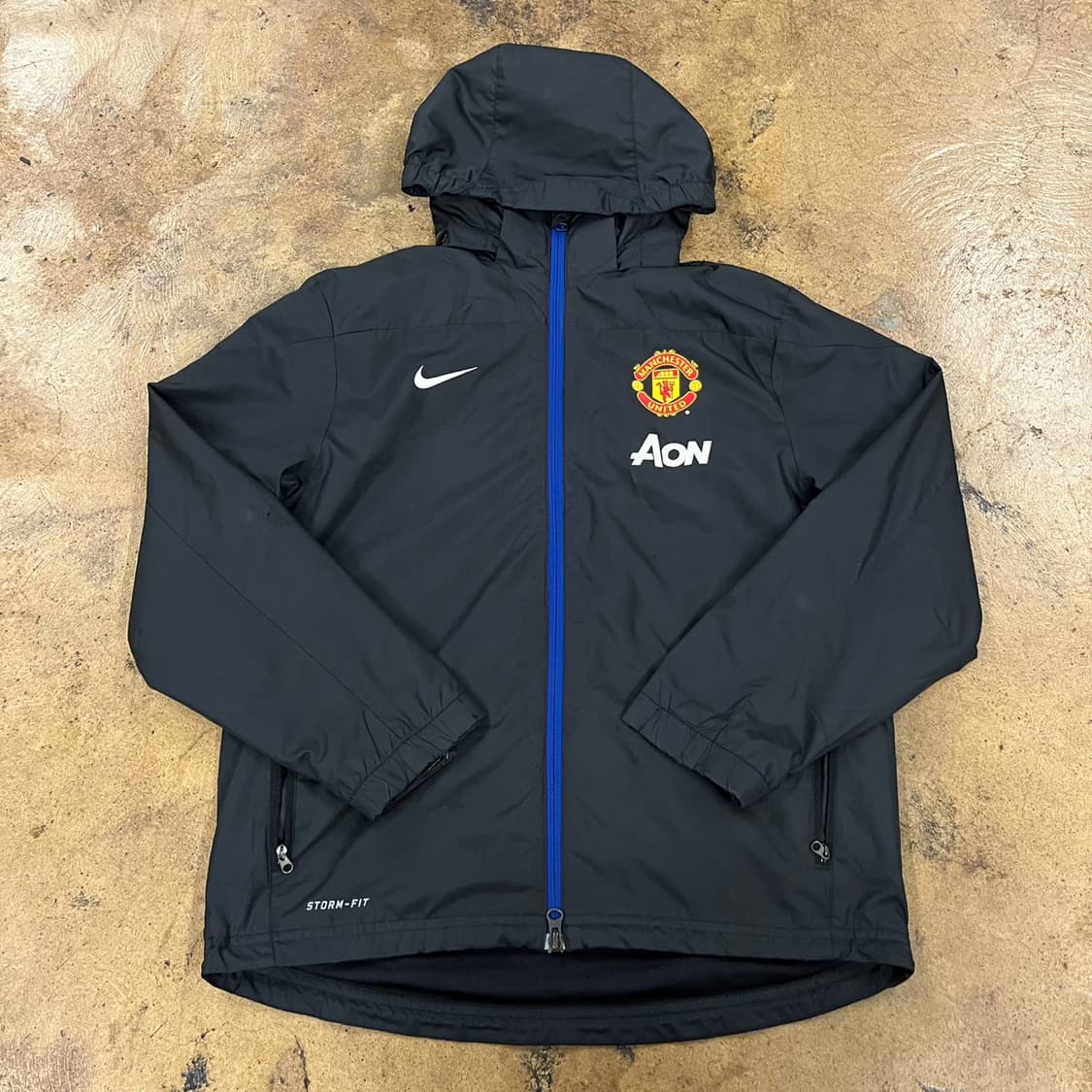 [정품/L] 나이키 맨유 AON 바람막이 후드 자켓 b19 상품이미지2