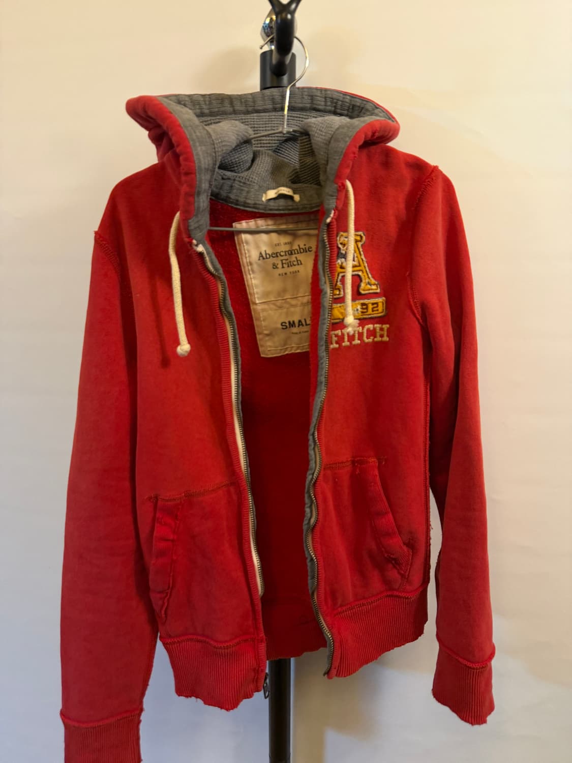 아베크롬비 빈티지 패치 후드집업 상품이미지2