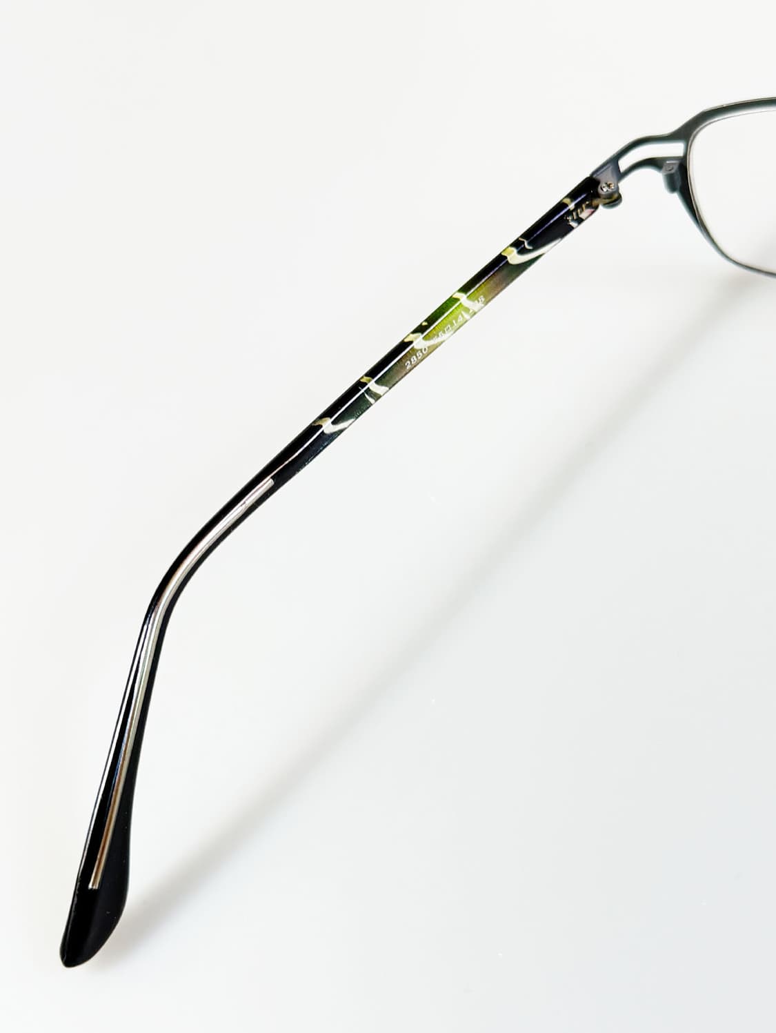 KAIST 그레이 티타늄 슬림 오벌 프레임 빈티지 안경 상품이미지8