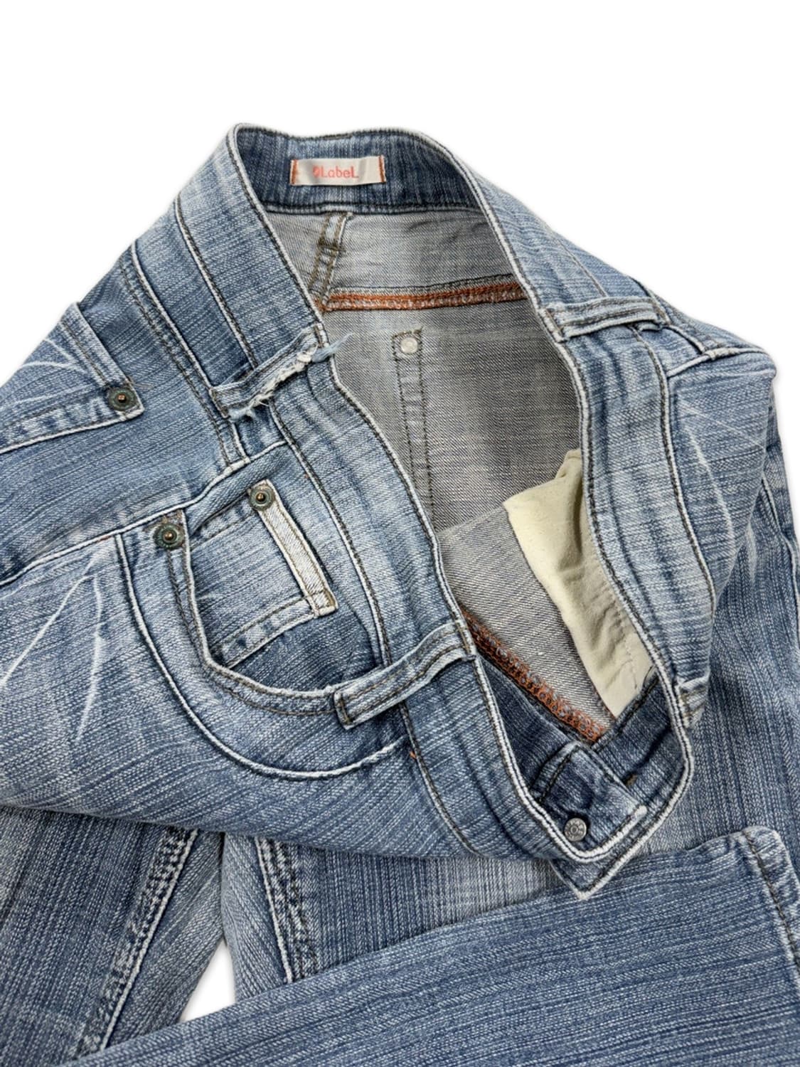 빈티지 와이드 부츠컷 데님 팬츠 상품이미지3