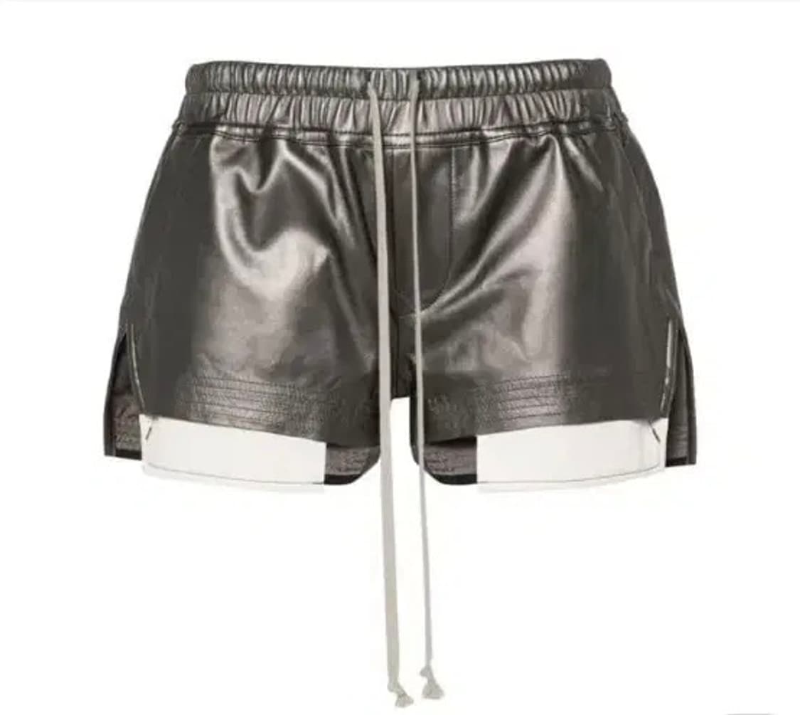 릭오웬스 24SS 포그 쇼츠 건 메탈릭 40사이즈 상품이미지4